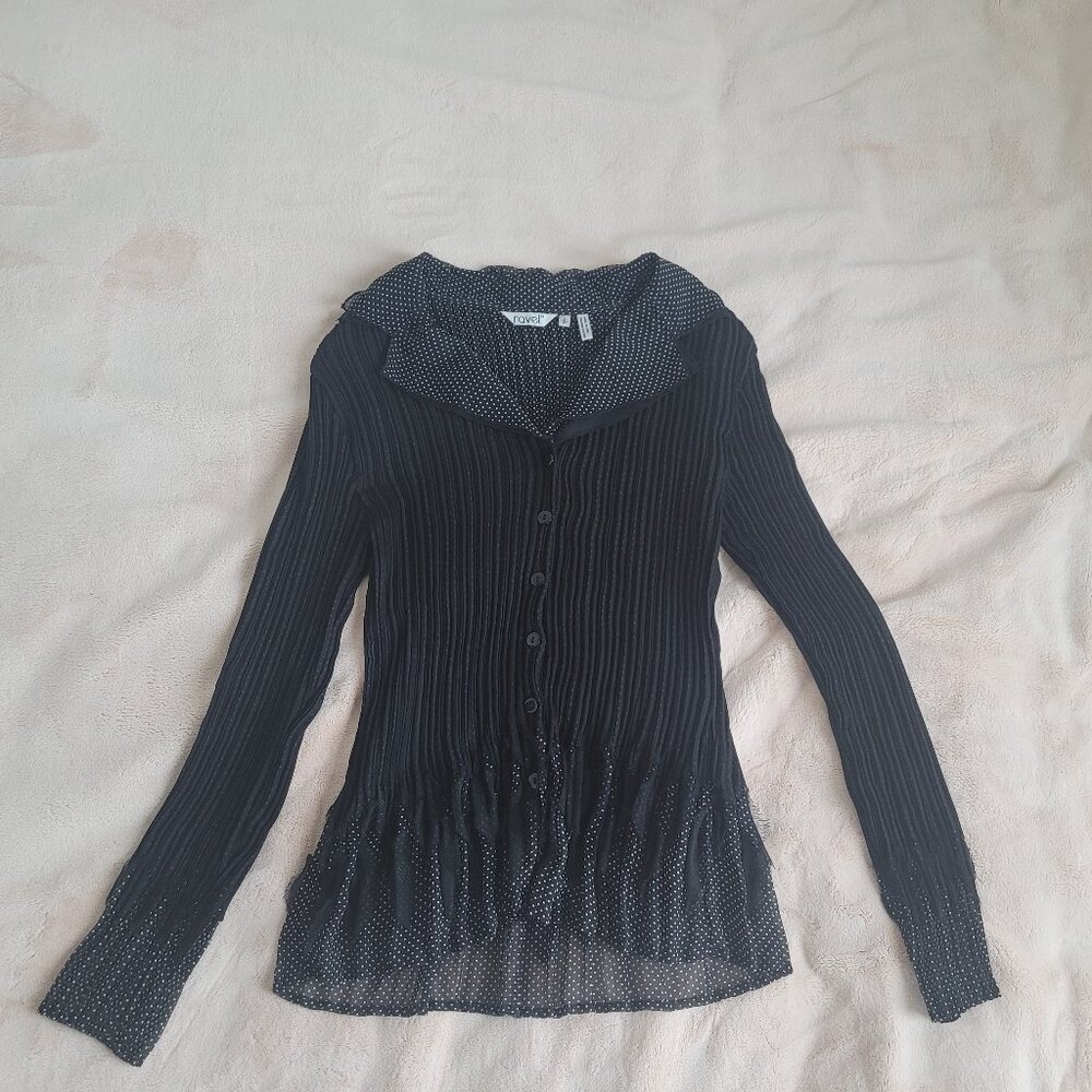 Ravel - black work blouse